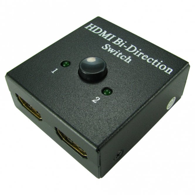 Two Port Bi-Directional Manual HDMI Switch