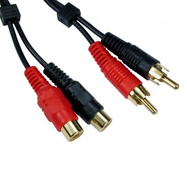 Two RCA Extension Cable