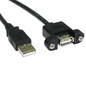 USB 2.0 A Male To Micro-B Male Adapter - CablesOnline AD-U23 For Data Transfer 10 thumbnail image