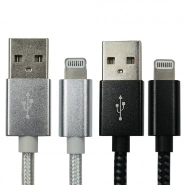 USB2.0 A to Lightning Braided Cable - MFI Certified