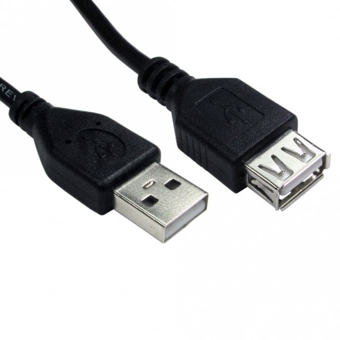 USB2.0 Type A (M) to Type A (F) Extension Cable