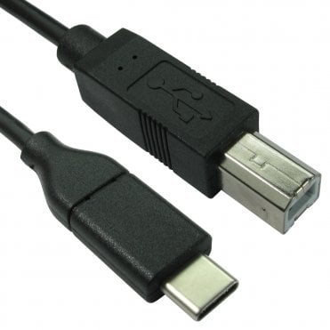USB2.0 Type C to Type B Cable
